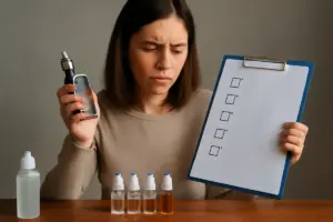 Quali componenti dei liquidi da svapo vanno evitati per la salute? proteggiti con la lista aggiornata