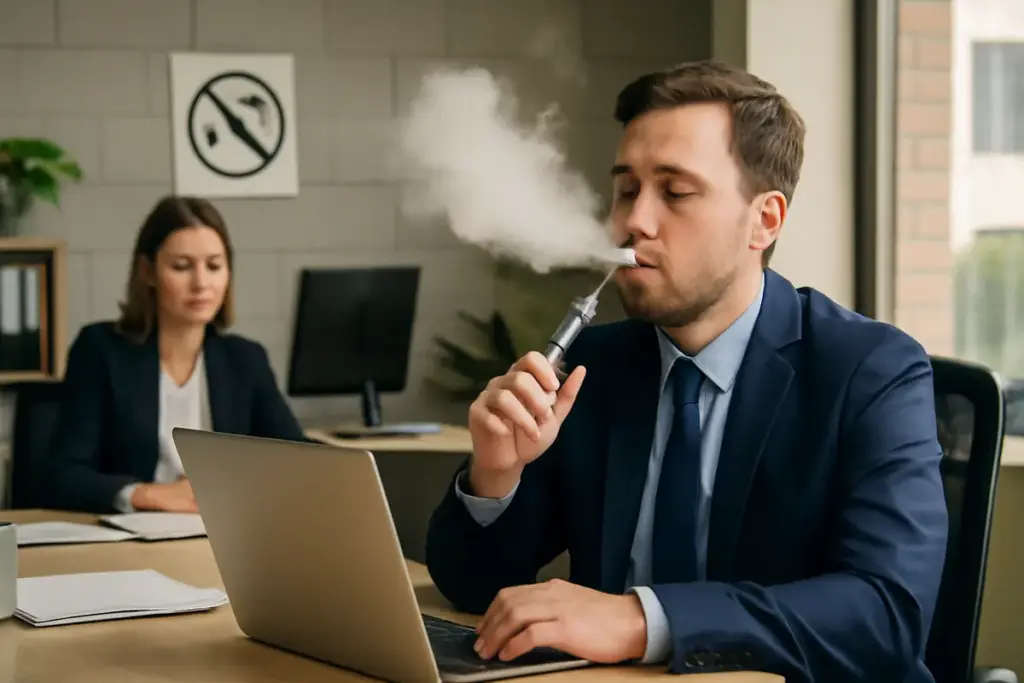 Cosa dice la legge italiana sulle e-cig nei luoghi di lavoro? Scopri diritti e doveri poco noti