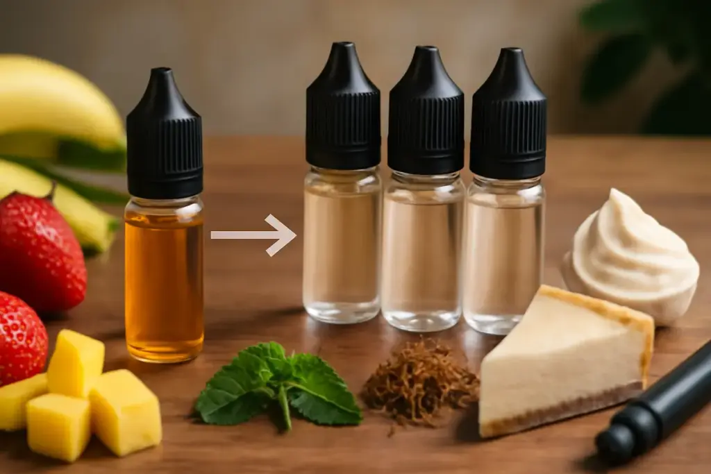 Mix di aromi per sigarette elettroniche: abbina i gusti per creare blend sorprendenti