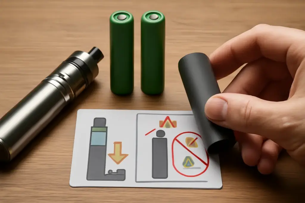 Gestione corretta delle pile per e-cig: riduci rischi di surriscaldamento con questi accorgimenti