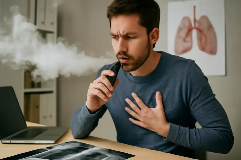 L’utilizzo prolungato della e-cig influisce sui polmoni: cosa emerge dagli studi più recenti